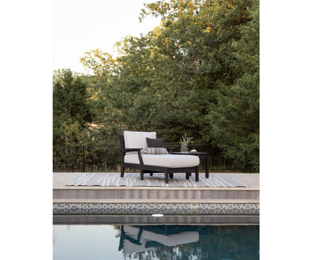 Berlin Gardens Classic Terrace Chaise Lounge Chair - CTCL3363 2