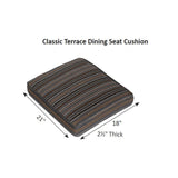 Berlin Gardens Classic Terrace Dining Seat Cushion - CTDSC1922 2