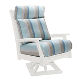 Berlin Gardens Classic Terrace High Back Swivel Rocker - CTHSR3045 