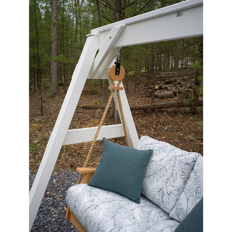Berlin Gardens Classic Terrace Loveseat Swing - CTLSW5727 5