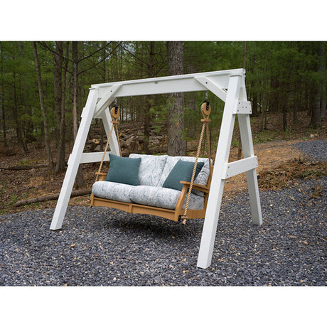 Berlin Gardens Classic Terrace Loveseat Swing - CTLSW5727 6