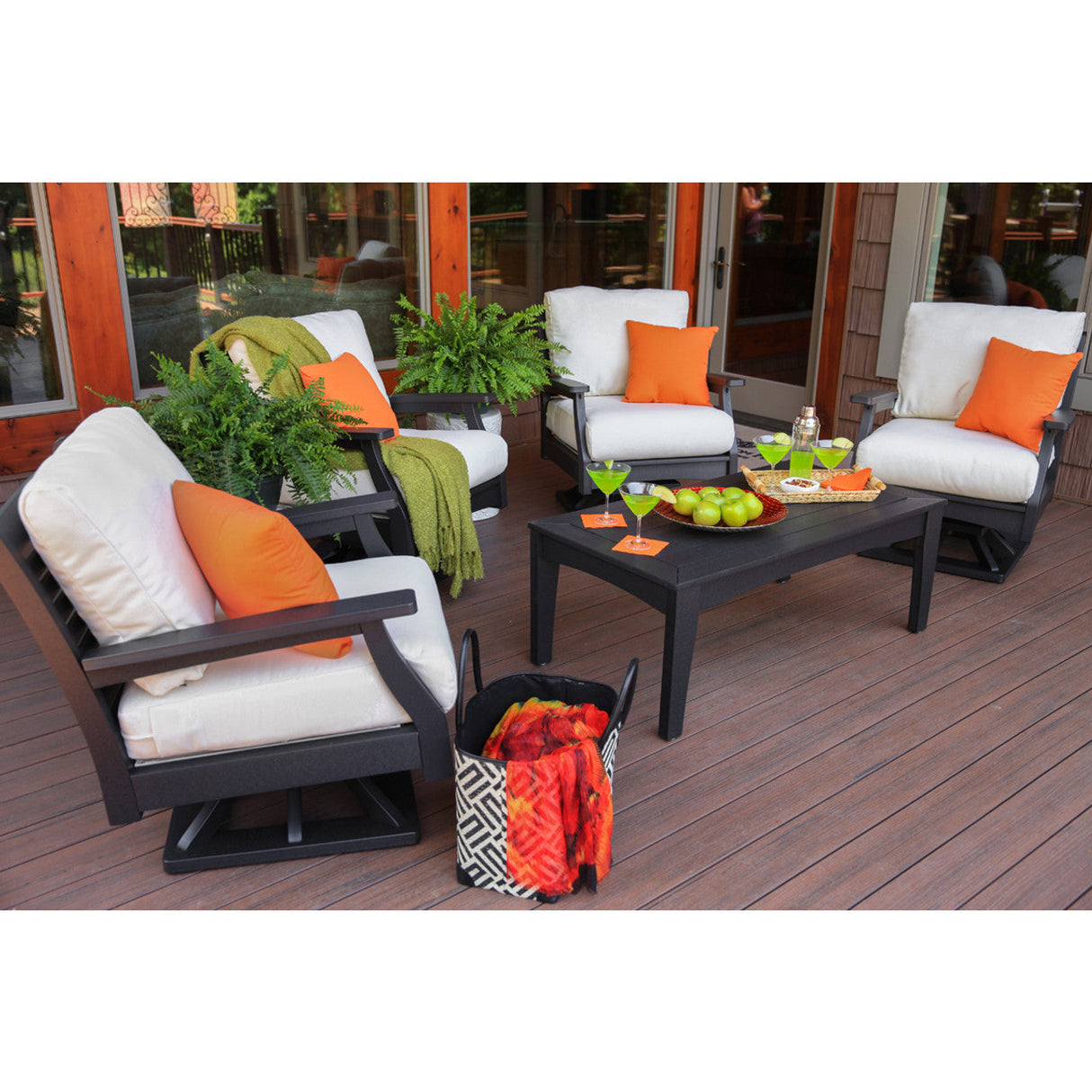Berlin Gardens Classic Terrace Swivel Rocker - CTSR3034 4