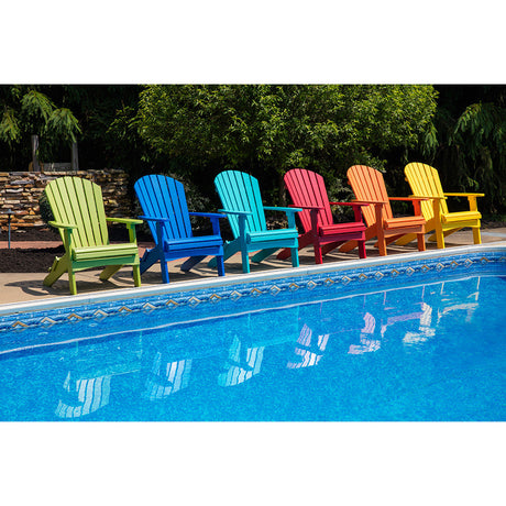Berlin Gardens Comfo-Back Folding Adirondack Chair - PFAC3240 4