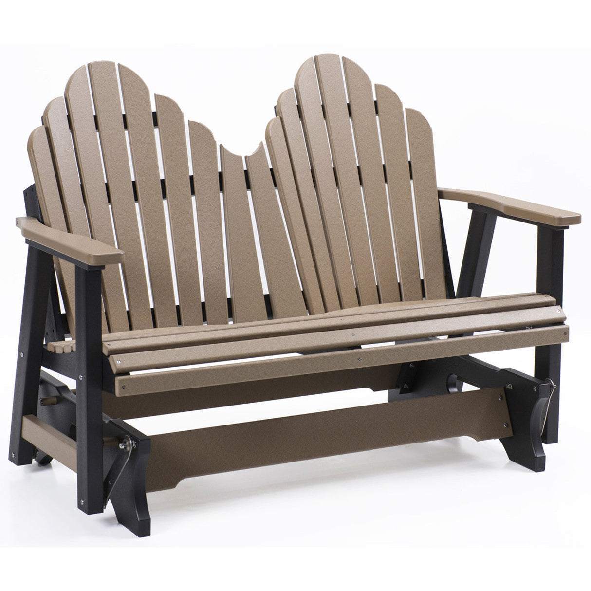Berlin Gardens Cozi-Back Double Glider with Allochrome Brackets - PZTG4800AC 