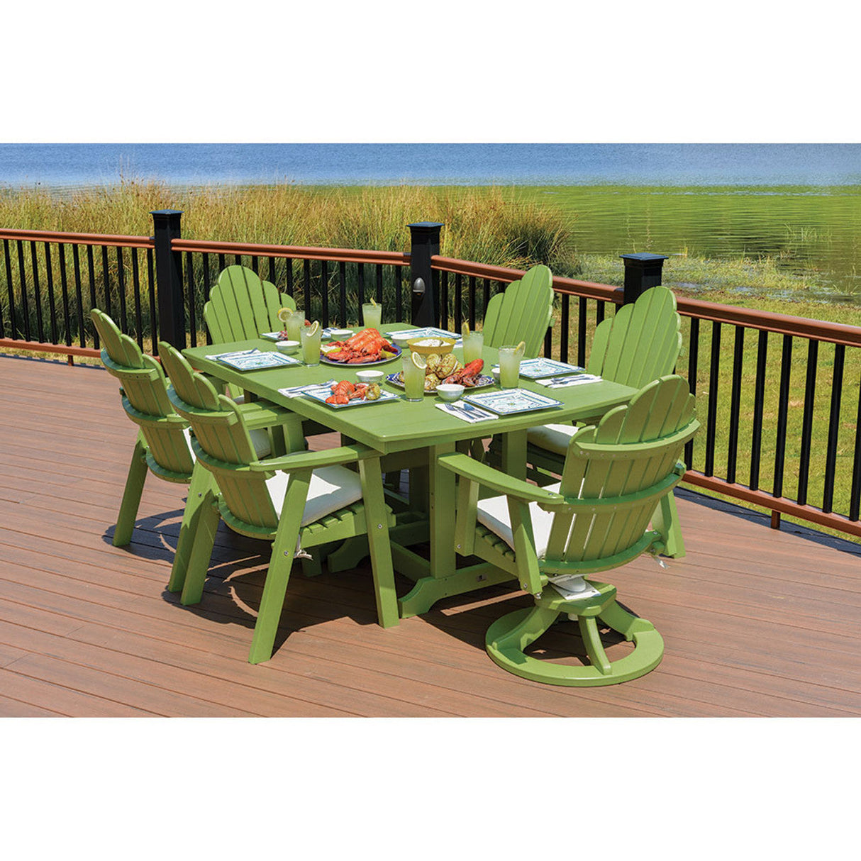 Berlin Gardens Cozi-Back Swivel Rocker Dining Chair - ZSDC2127 3