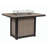 Berlin Gardens Donoma Standard Top 42" x 54" Rectangular Fire Table Counter - DRFT4254C 