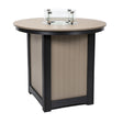 Berlin Gardens Donoma Standard Top 44" Round Fire Table Bar - DRFT3944B 
