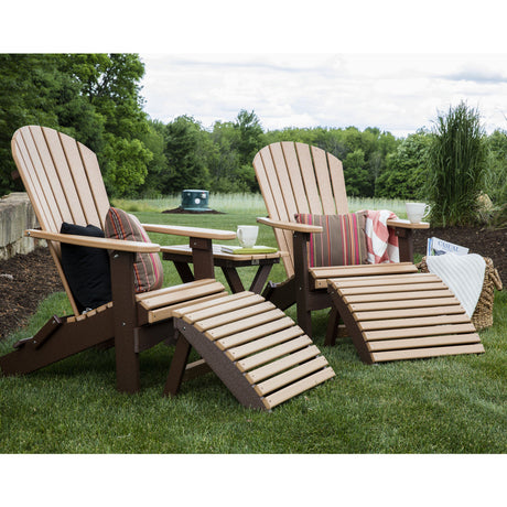 Berlin Gardens Folding Adirondack Footstool - PFAF2417 3