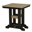 Berlin Gardens Garden Classic Hammered Top 28" Square Bar Table - GCHF0028B 