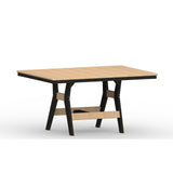 Berlin Gardens Harbor Counter Tables Standard Top 33" x 66" Rectangular Counter Table - HRT3366C - HRT3366C 