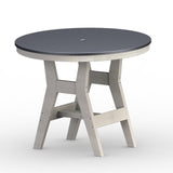 Berlin Gardens Harbor Dining Tables Hammered Top 38" Round Dining Table - HHFT0038D 