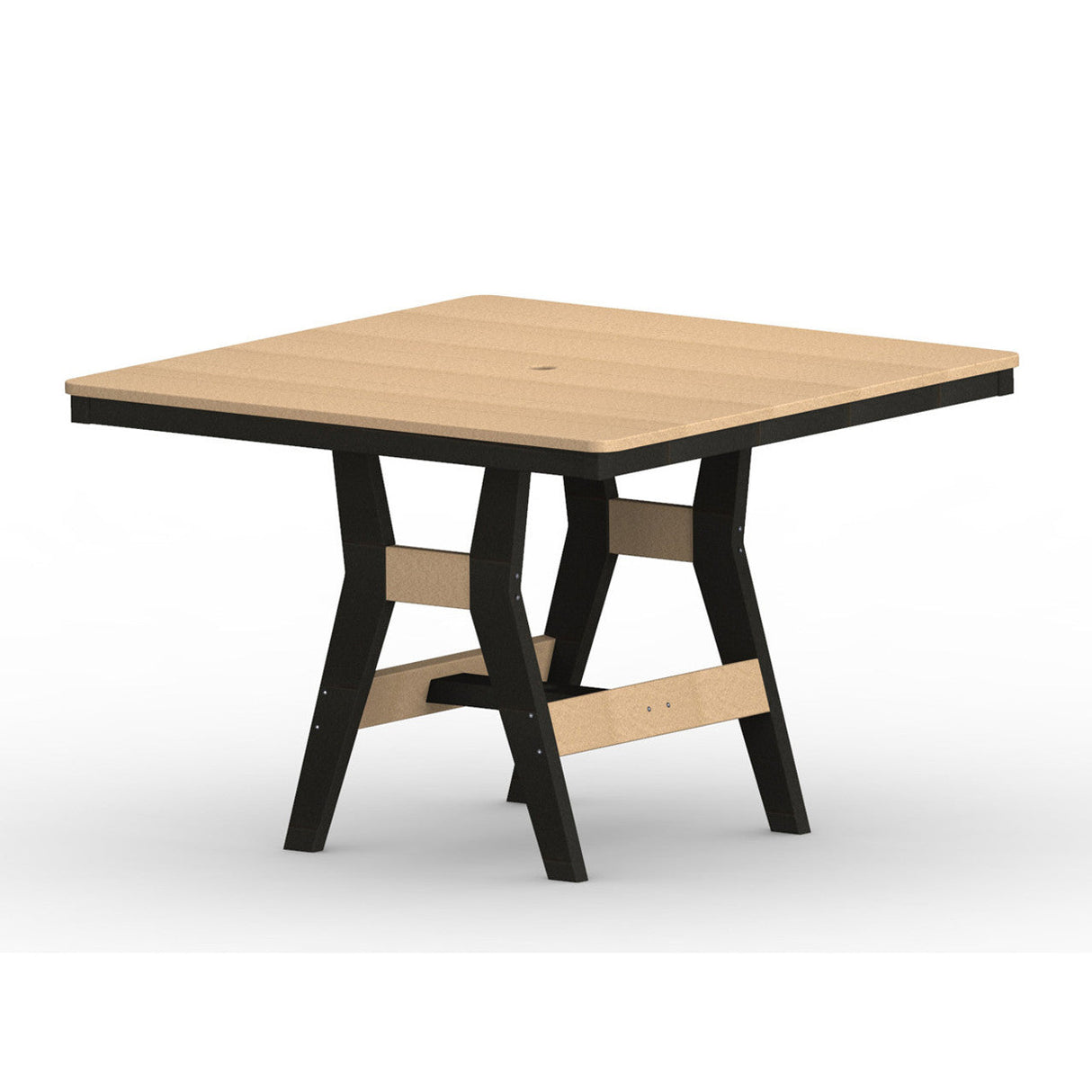 Berlin Gardens Harbor Dining Tables Standard Top 44" Square Dining Table - HST0044D 