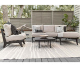 Berlin Gardens Hartley Sofa with Holland Cushion - HAS7429 1