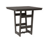 Berlin Gardens Hudson Bar Height 40" x 40" Square Table with Standard Top - HSMT0040B 1