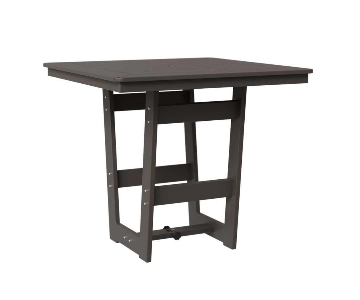 Berlin Gardens Hudson Counter Height 40" x 40" Square Table with Standard Top - HSMT0040C 1