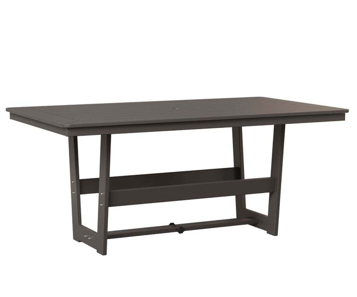 Berlin Gardens Hudson Dining Height 40" x 70" Rectangle Table with Standard Top - HRMT4070D 