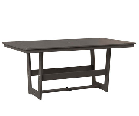 Berlin Gardens Hudson Dining Height 40" x 70" Rectangle Table with Standard Top - HRMT4070D 