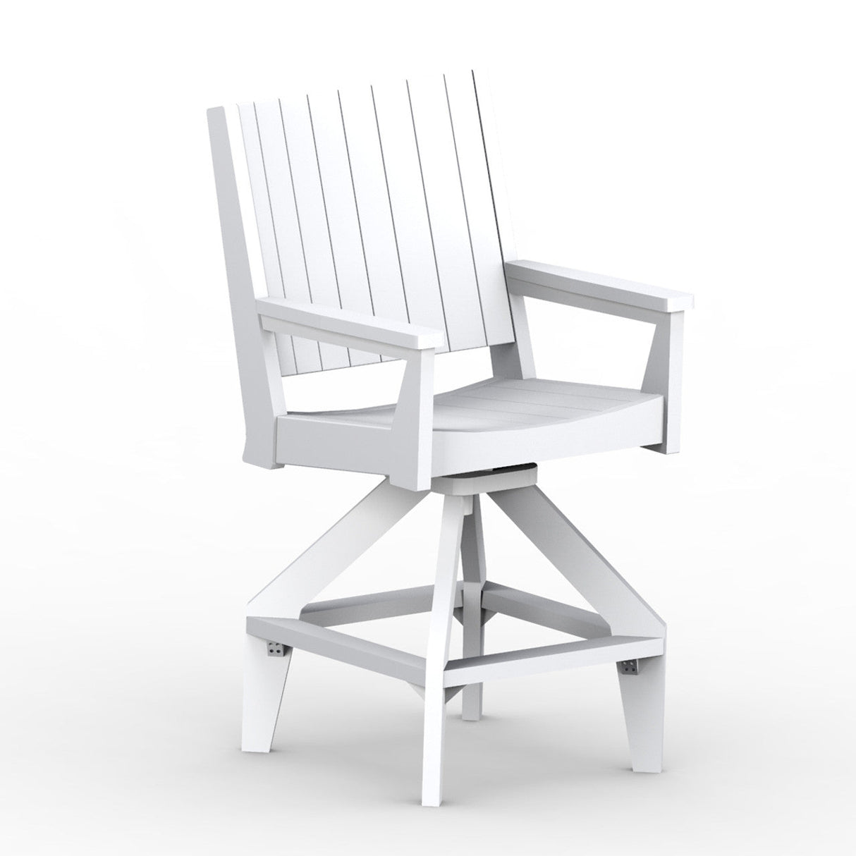 Berlin Gardens Mayhew Chat Swivel Bar Chair - MHCSB2647 