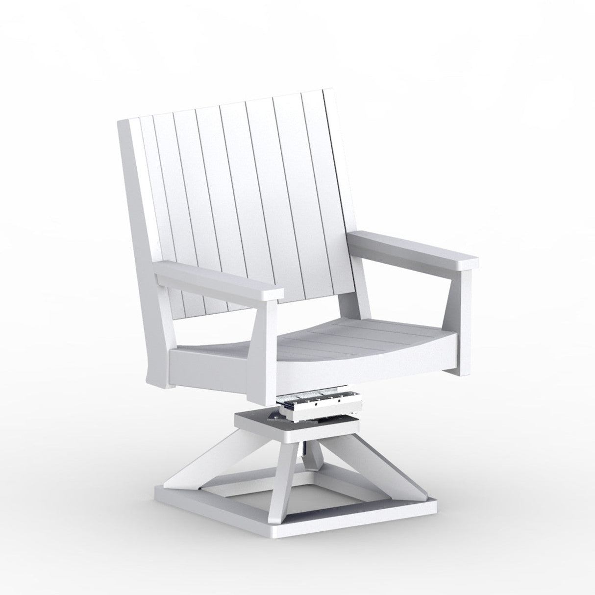Berlin Gardens Mayhew Chat Swivel Rocker Dining Chair - MHCSD2638 