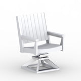 Berlin Gardens Mayhew Chat Swivel Rocker Dining Chair - MHCSD2638 