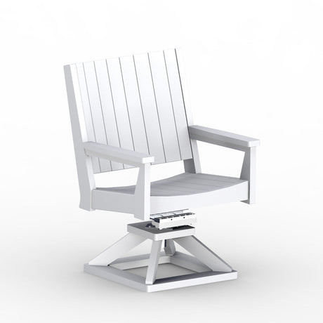 Berlin Gardens Mayhew Chat Swivel Rocker Dining Chair - MHCSD2638 
