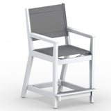 Berlin Gardens Mayhew Sling Counter Arm Chair - MHSCC2241 