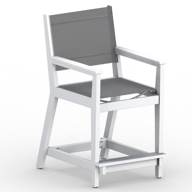 Berlin Gardens Mayhew Sling Counter Arm Chair - MHSCC2241 