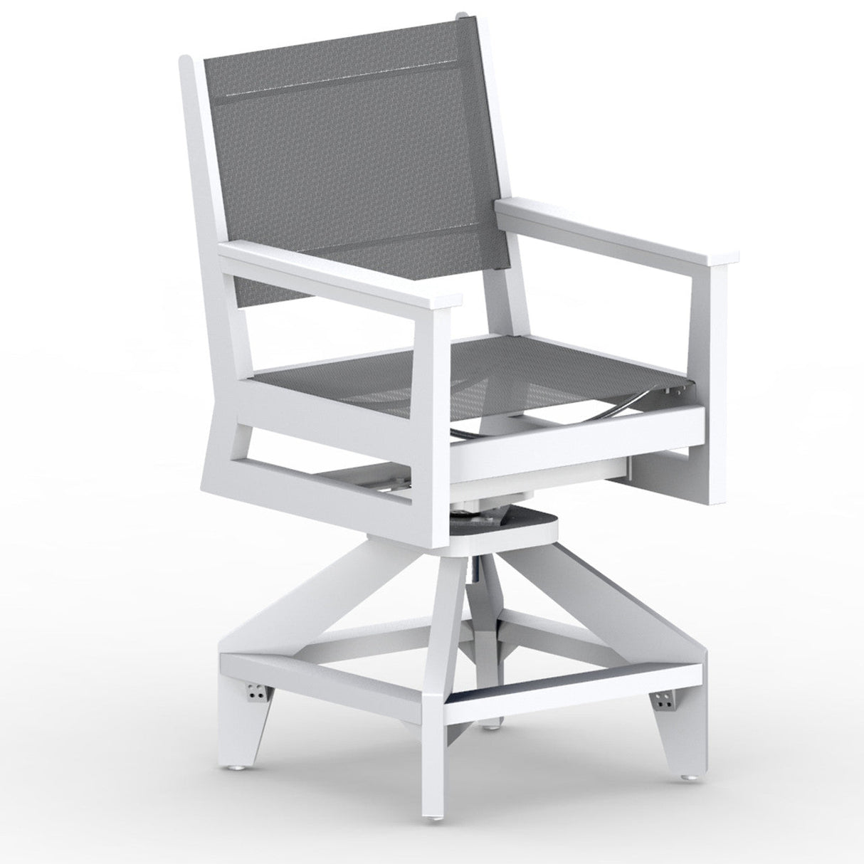 Berlin Gardens Mayhew Sling Swivel Counter Chair - MHSSC2241 