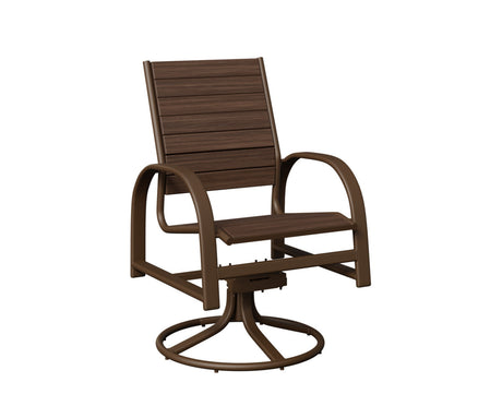Berlin Gardens Murphy Poly Swivel Rocker Dining Chair - MSRDP 