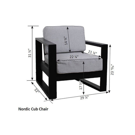 Berlin Gardens Nordic Club Chair - NCC2924 2