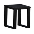 Berlin Gardens Nordic Square End Table - NSET1819 