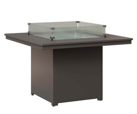 Berlin Gardens Numa 47" Square Dining Height Fire Table with Standard Top - NSFT3147D 