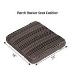 Berlin Gardens Porch Rocker Seat Cushion - PRSC1818 2