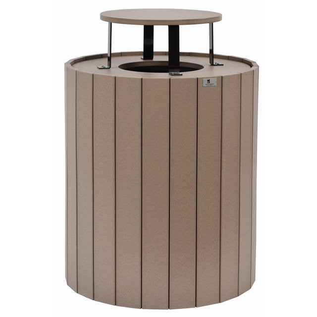 Berlin Gardens Rain Guard for Round Trash Can - RG717 