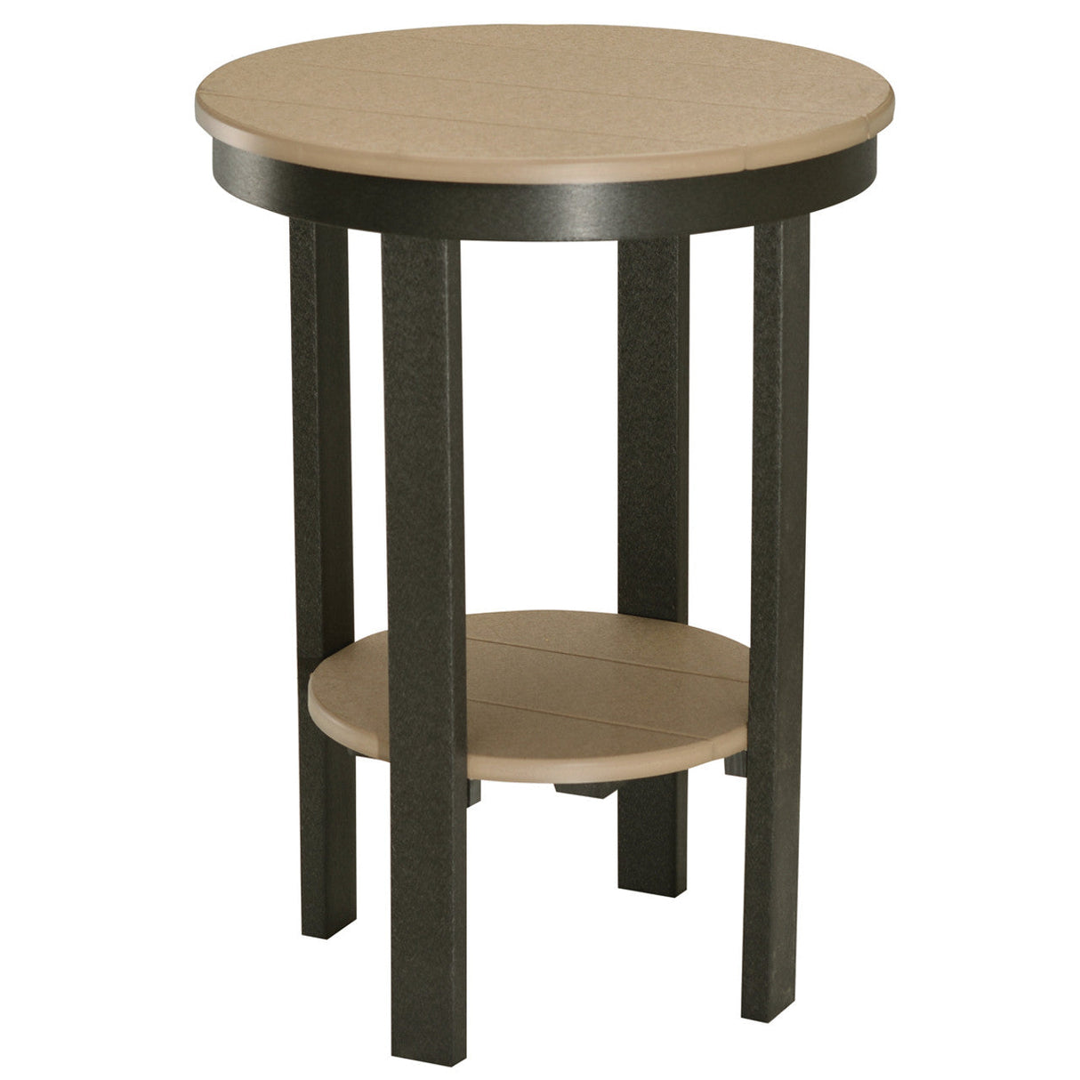 Berlin Gardens Round End Table Dining Height - PRET2122 