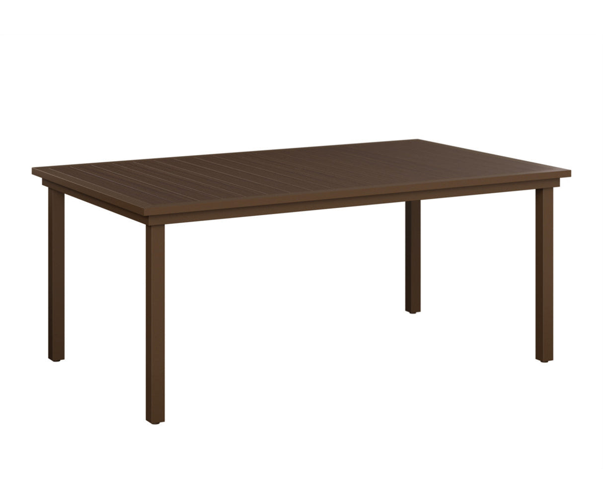 Berlin Gardens Vida 44" x 73" Rectangular Poly Dining Table - VPRT4473D 