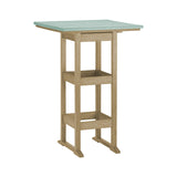 Breezesta 26" x 28" Rectangular Bar Table