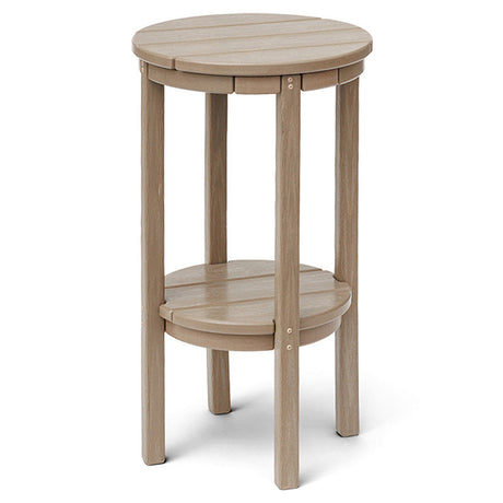 Breezesta 18" Round Bar Side Table & Shelf - CT-3102