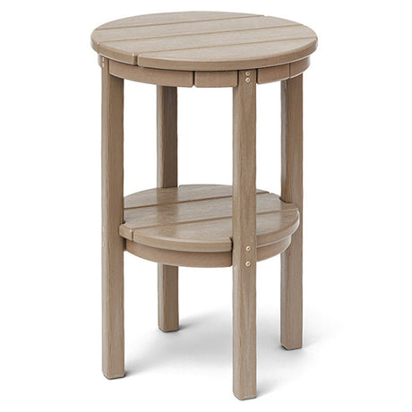 Breezesta 18" Round Counter Side Table & Shelf - CT-3101