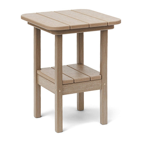 Breezesta 21" Square Counter Side Table & Shelf - CT-3104