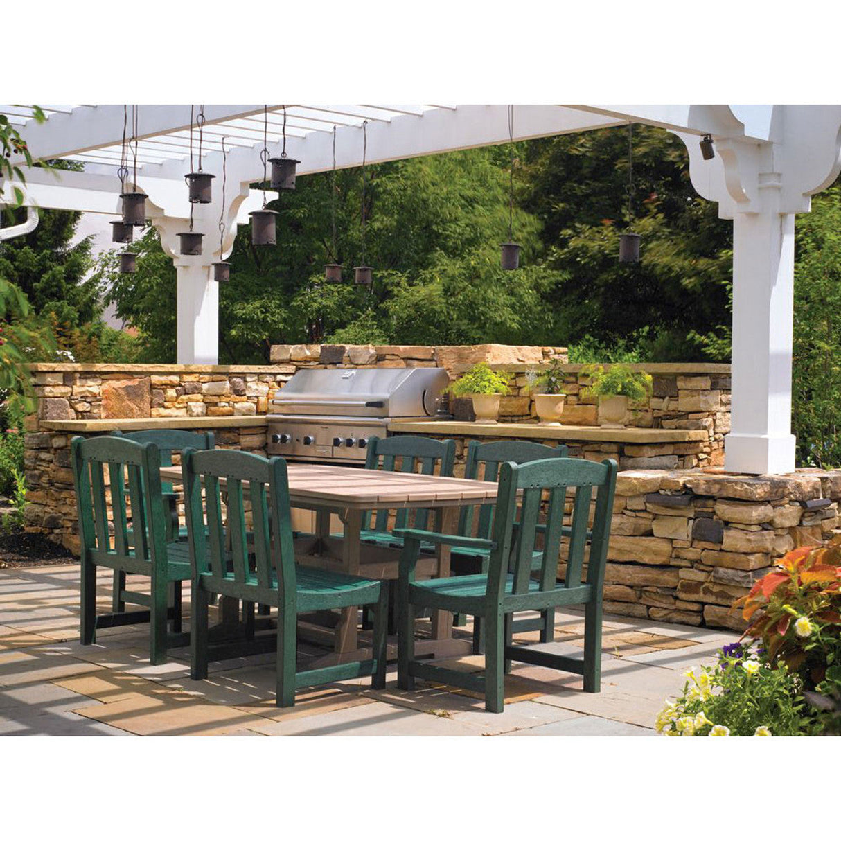 Breezesta 7 Piece Outdoor Skyline Dining Set - B7POSDS