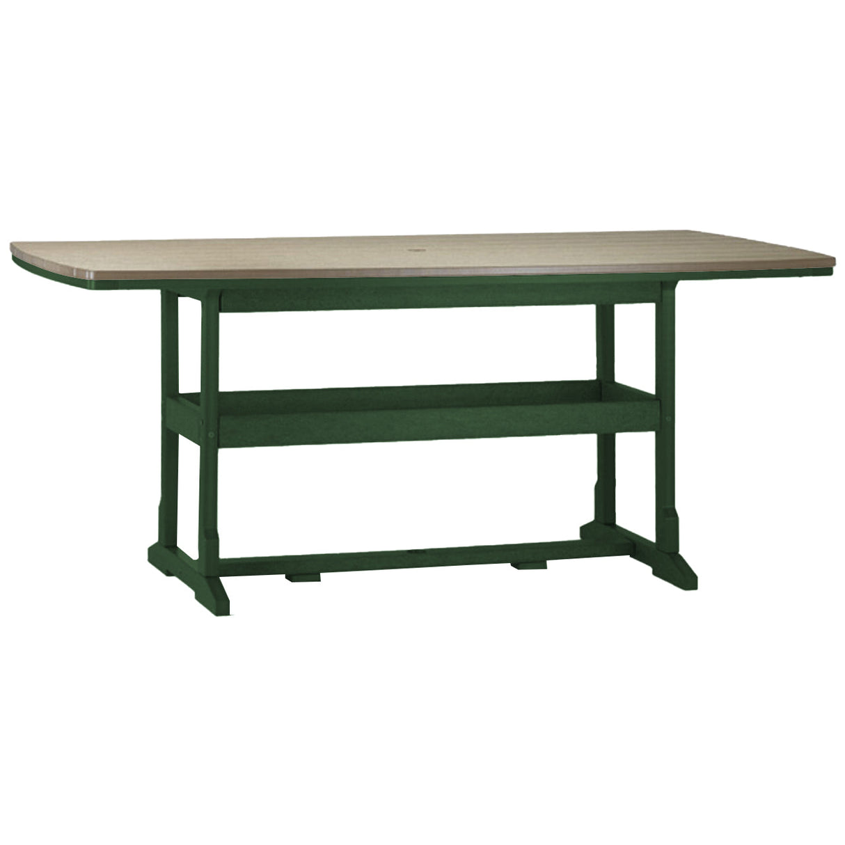 Breezesta 42" x 84" Rectangular Counter Table