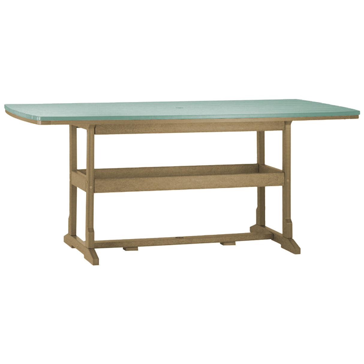 Breezesta 42" x 84" Rectangular Counter Table
