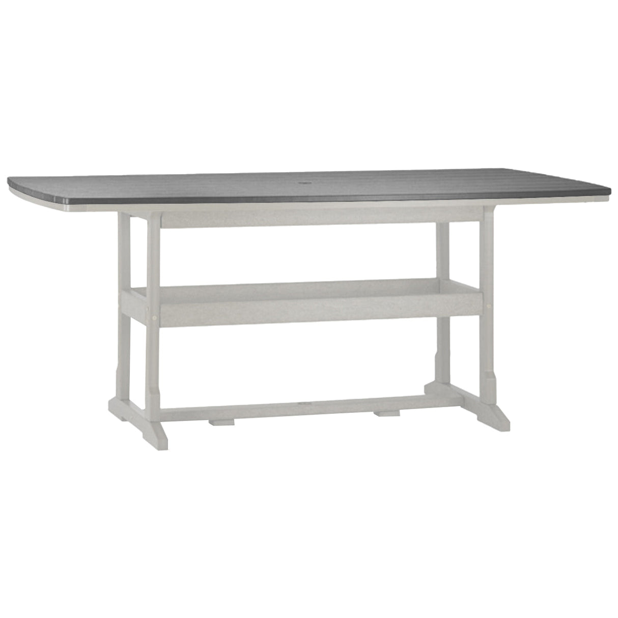 Breezesta 42" x 84" Rectangular Counter Table
