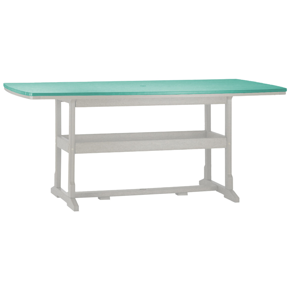 Breezesta 42" x 84" Rectangular Counter Table