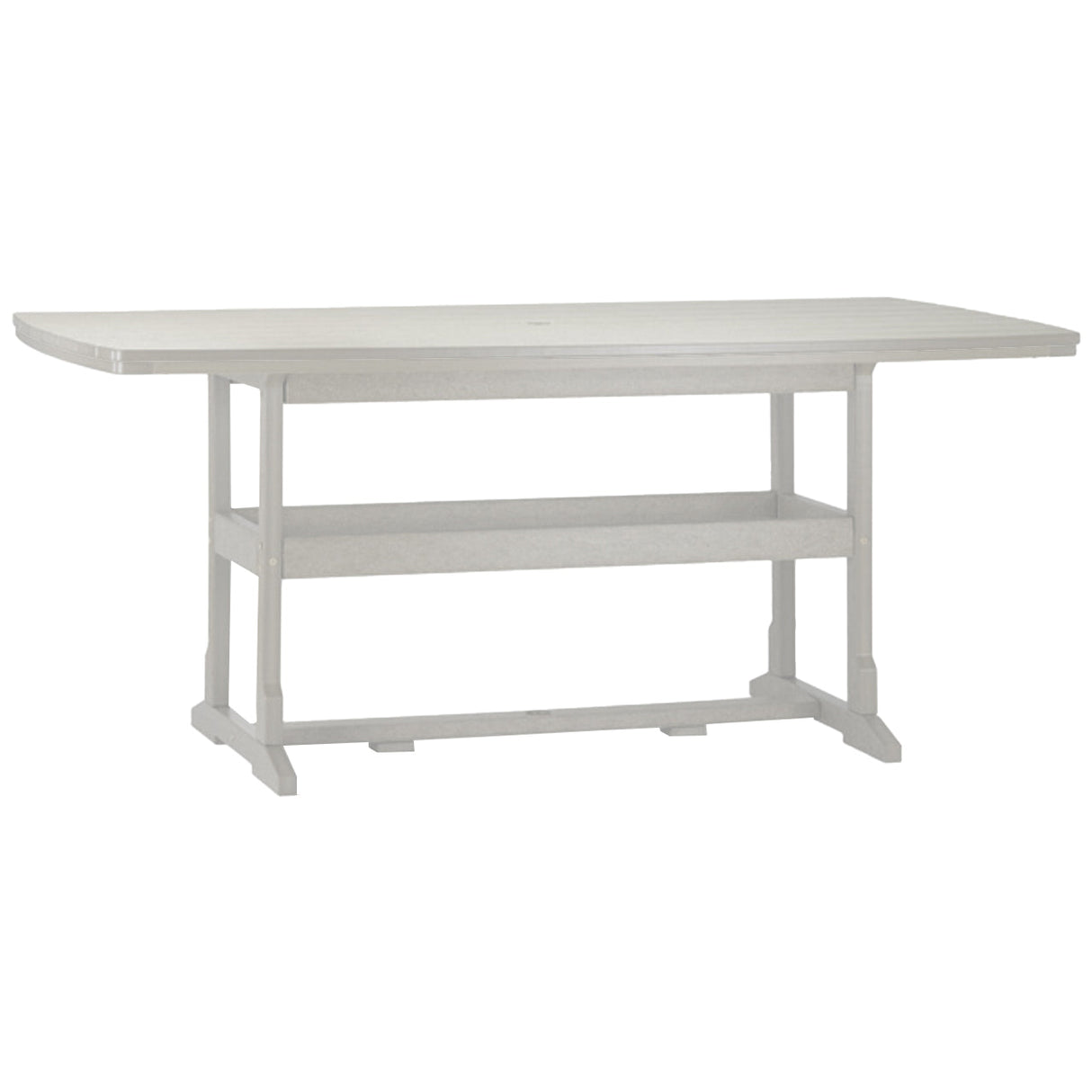 Breezesta 42" x 84" Rectangular Counter Table