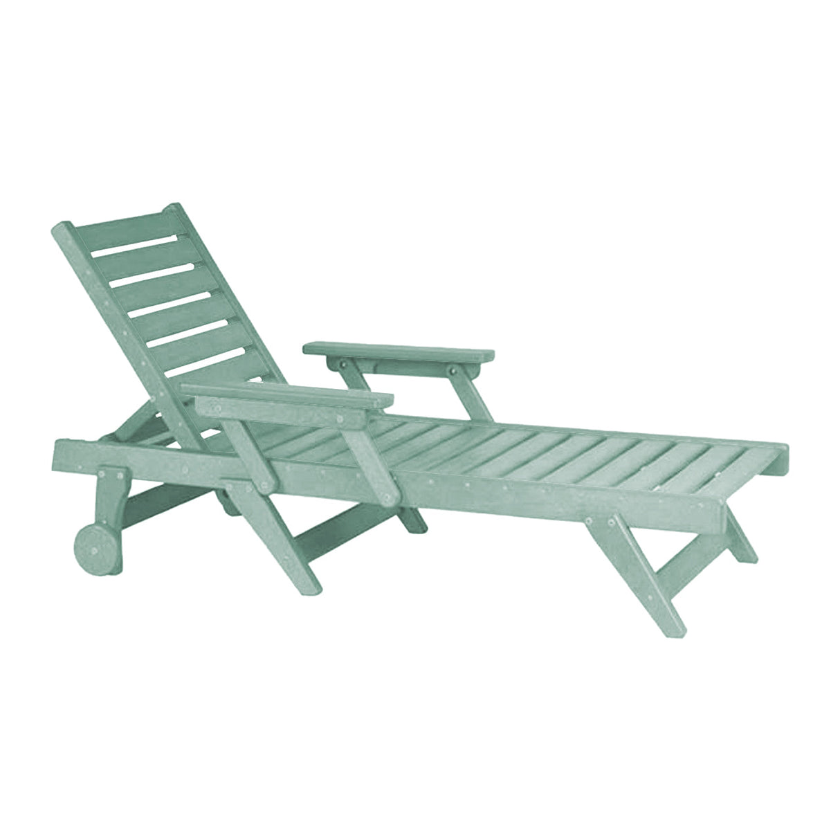 Breezesta Chaise Lounge Chair w/ Wheels