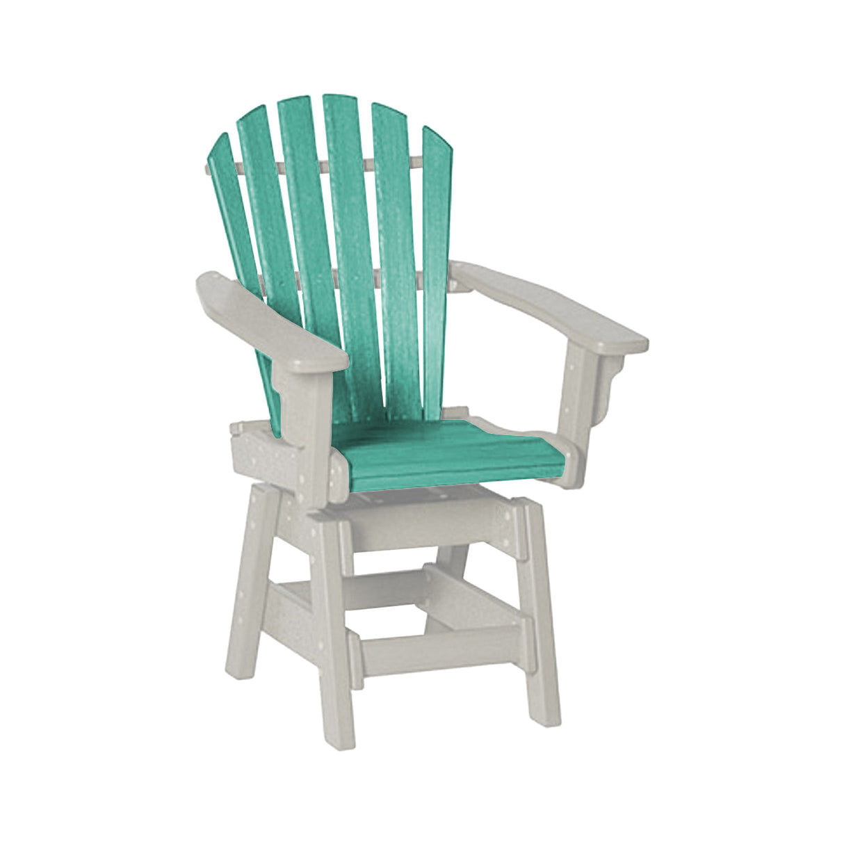 Breezesta Coastal Swivel Dining Chair