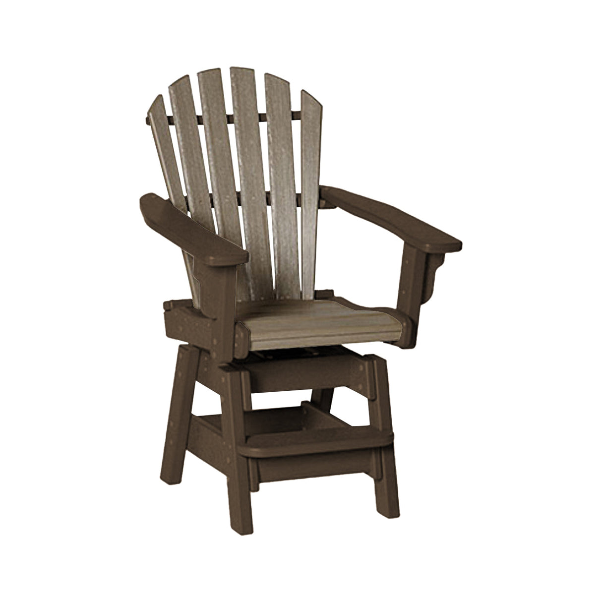 Breezesta Coastal Swivel Counter Chair