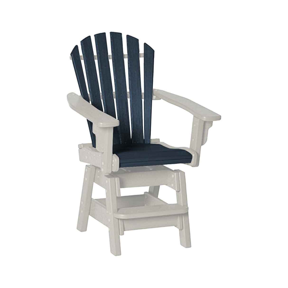 Breezesta Coastal Swivel Counter Chair